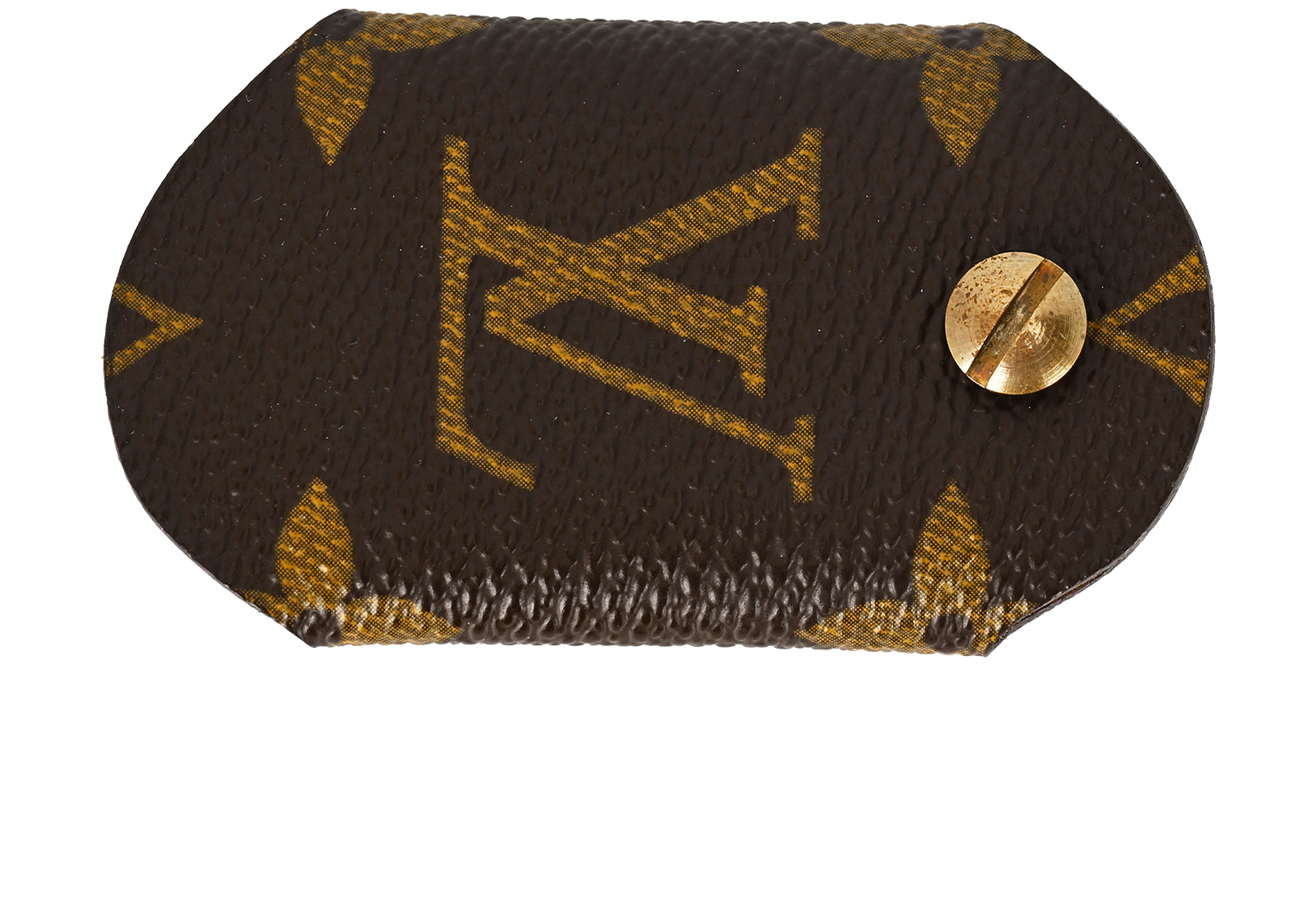Louis Vuitton Vintage Key Holder, &pound;95, Accessories, Brown, Canvas, Back view